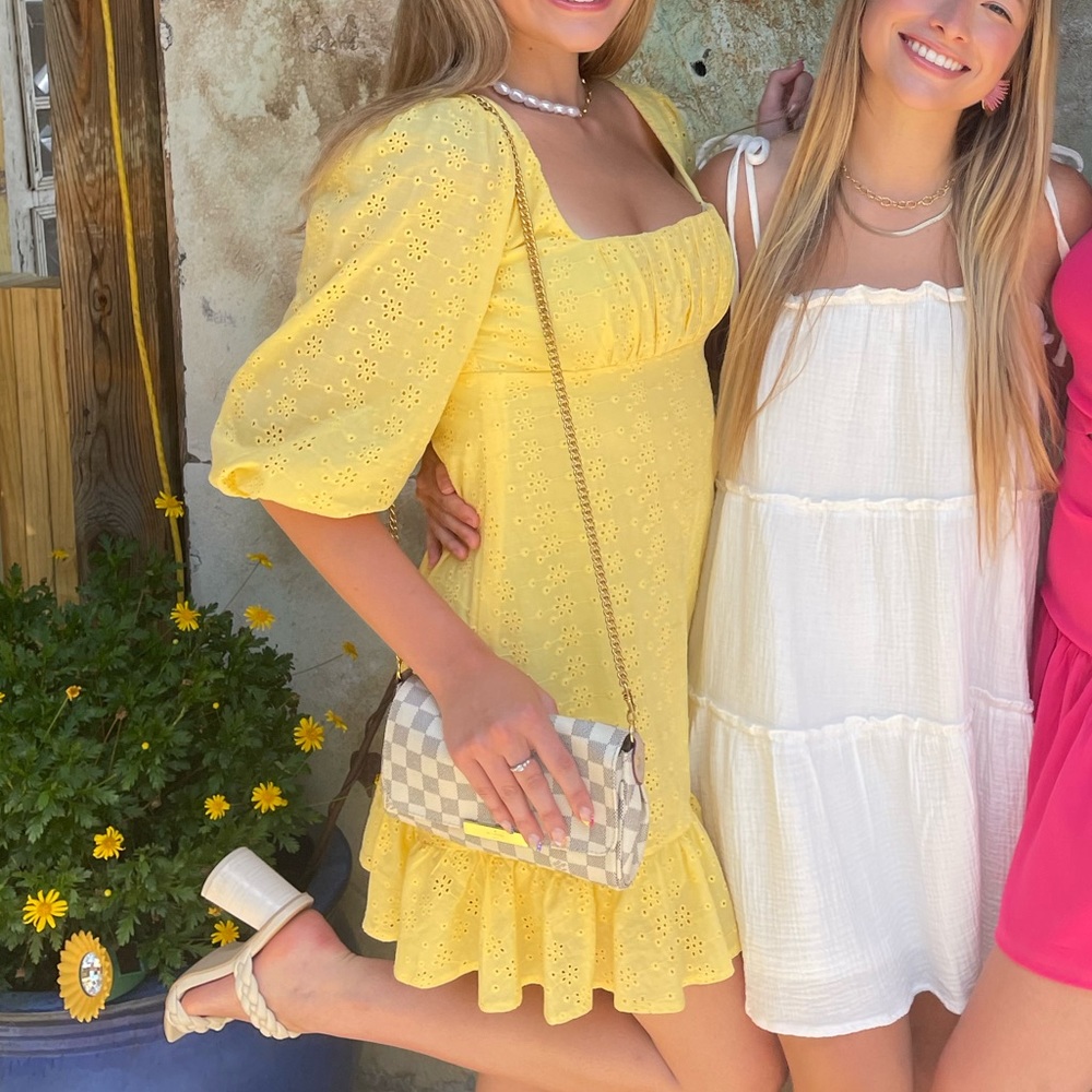 Yellow B Darlin Dress